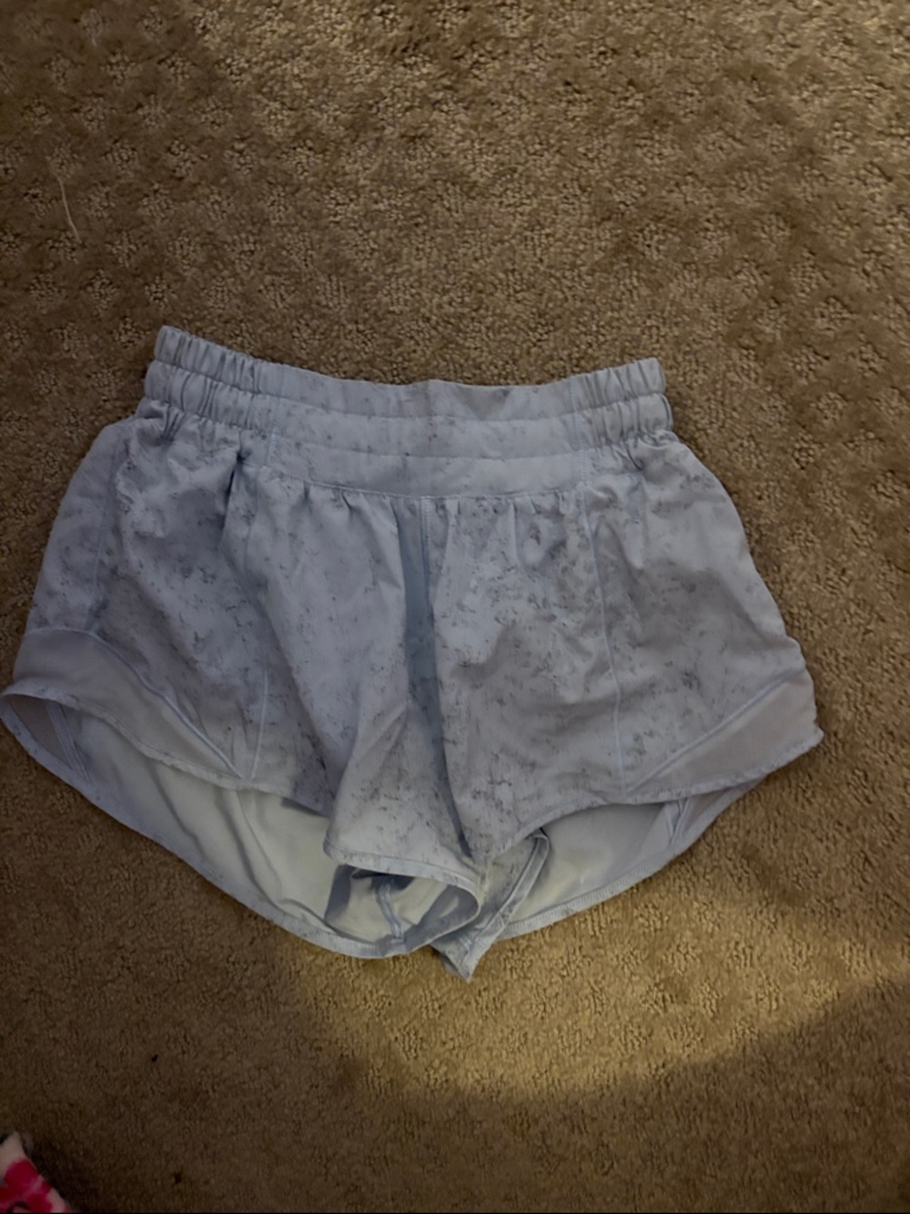 lululemon athletica Light Blue Women's Running Shorts